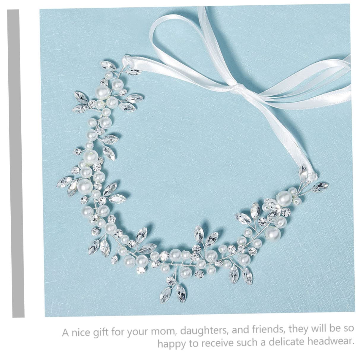 MAGICLULU 3piezas Diadema De Novia Perlas Artificiales y Cristales Brillantes Accesorio Elegante Para Bodas y Para Novias y De Honor