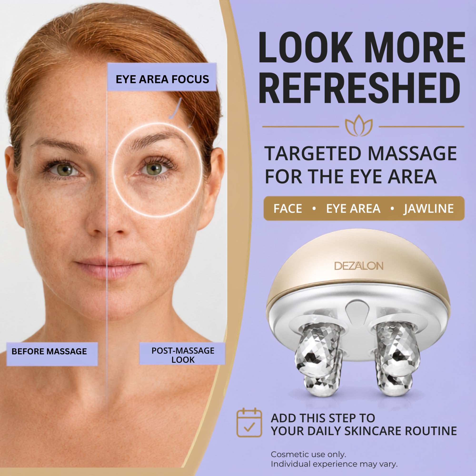 Amazon.com: DEZALON Face Massager Tool, Eye and Neck Massager