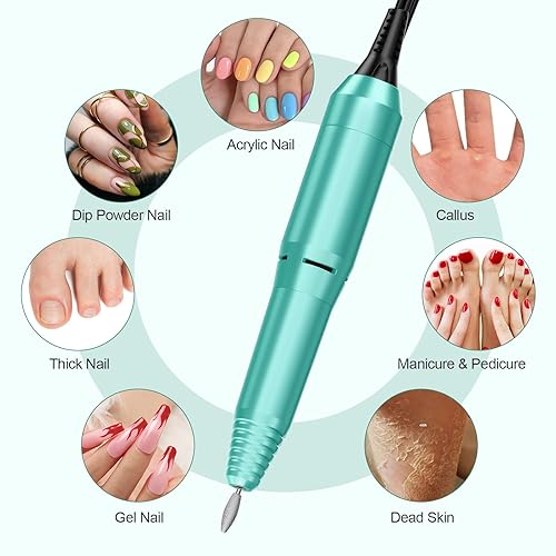 Miniatura 6 de Repuesto de taladro de uñas para máquina profesional de taladro de uñas, piezas de repuesto Handpeice de 20000 RPM para SUBAY, ALLE, Hoinvo y