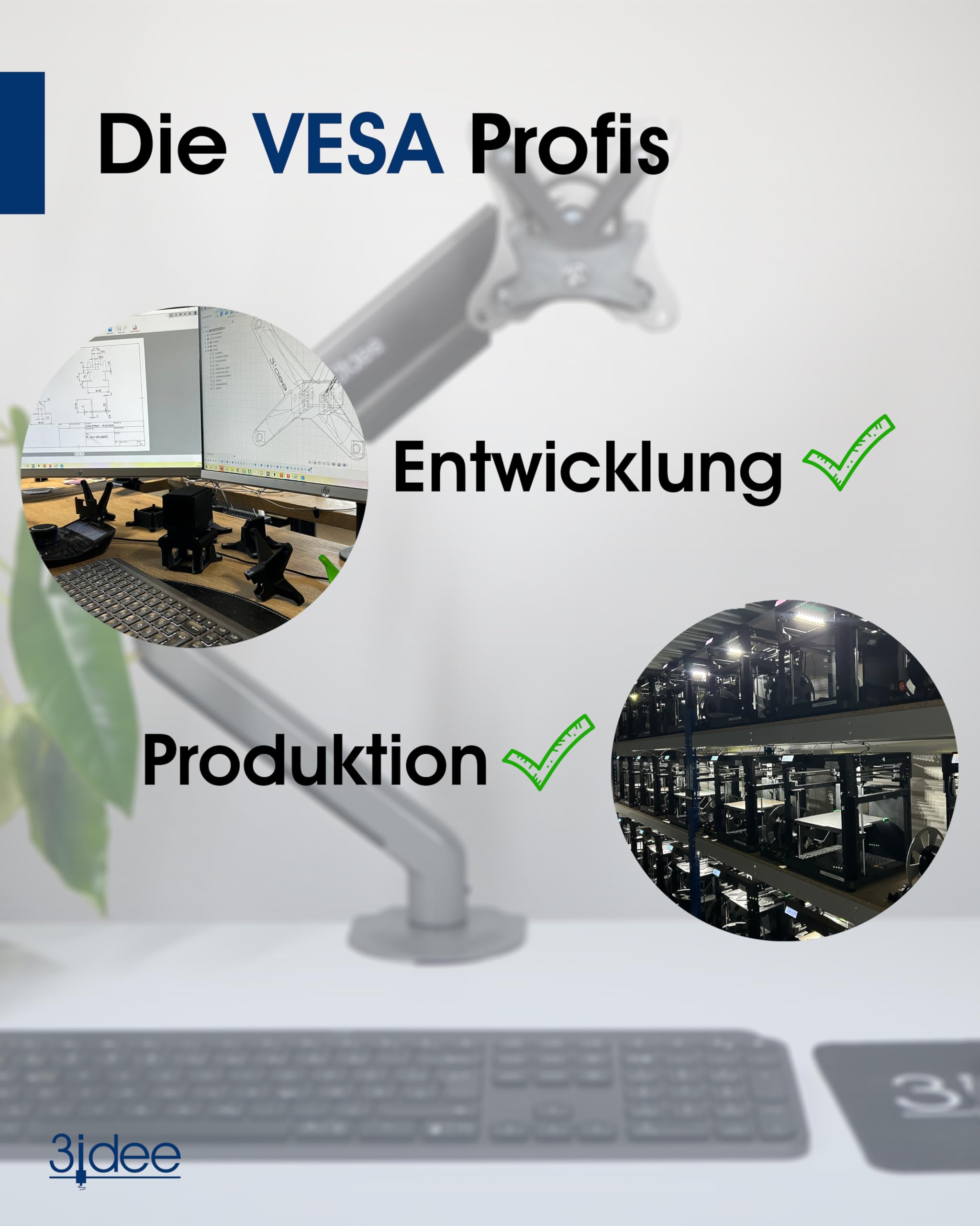 VESA Transfer Kit For Monitor EX3501R/EX3203R/EX3200R -5J.LE710