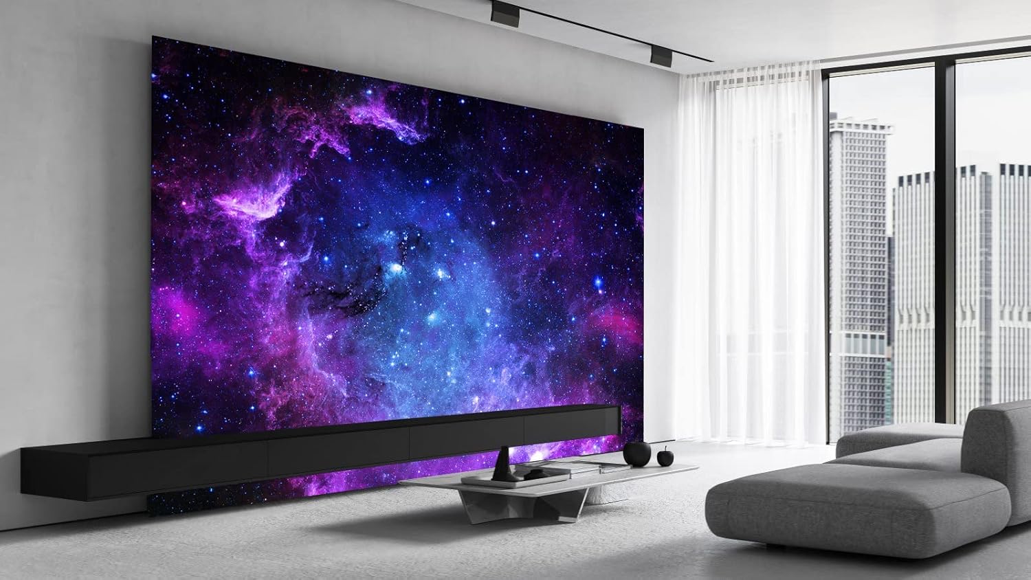 Reyhui Starry Sky Murals for Walls, Large Wallpaper Wall Murals for Living Room Bedroom Dining Room(Not Self-Adhesive)
