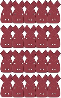 SIQUK 20 Pieces Mouse Sanding Pads 240 Grits Mouse Sander Sheets with Extra 2 Tips for Replacement Fit Black and Decker Detail Palm Sander