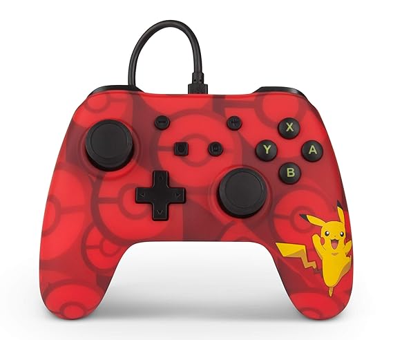 PowerA Wired Officially Licensed Controller for Nintendo Switch - Pikachu