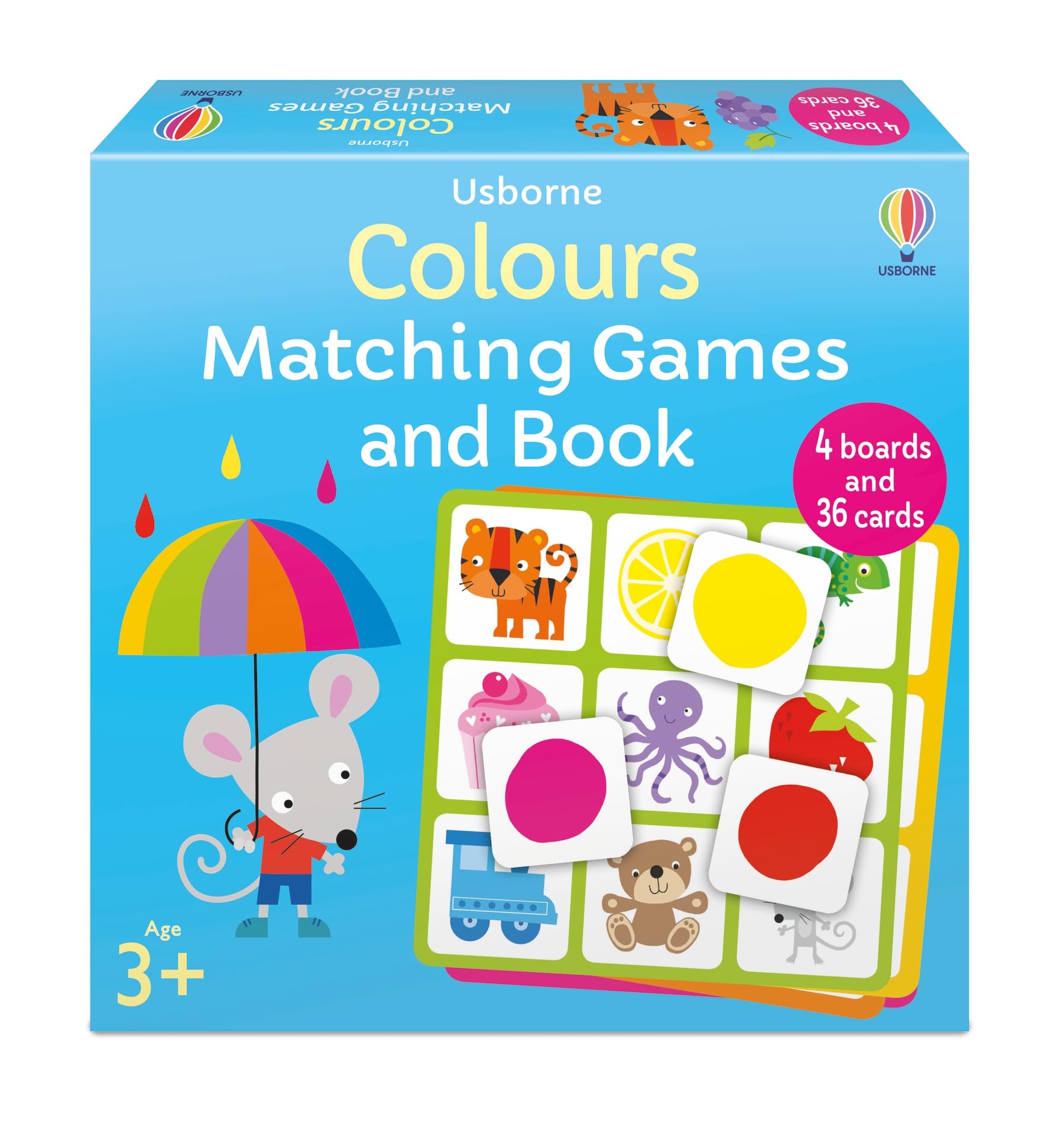 Usborne Colours Matching Game and Book