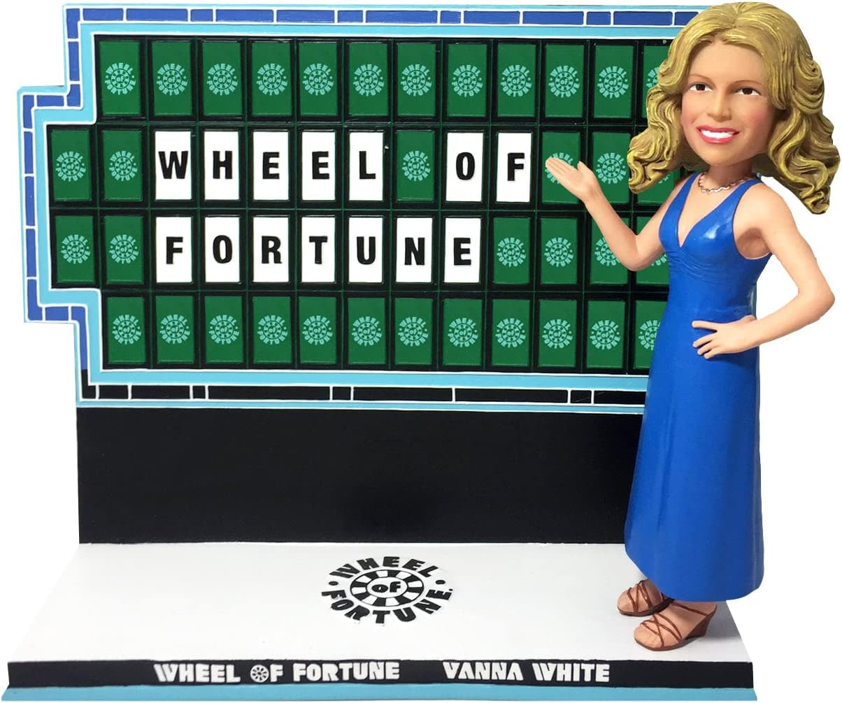 Vanna White Wheel of Fortune Bobblehead