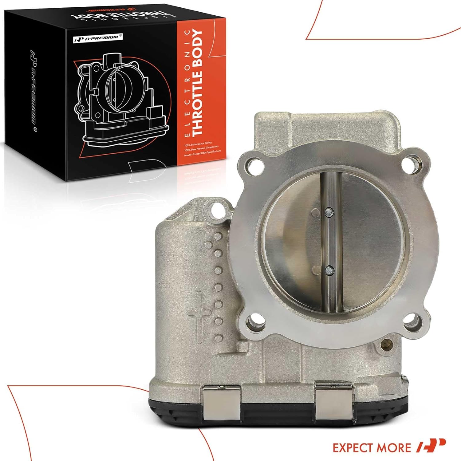A-Premium Electronic Throttle Body Compatible with Hyundai Elantra N 2022-2023, Veloster N 2019-2022, Kona N 2022-2023, 2.0L, Replace# 351002GPD0