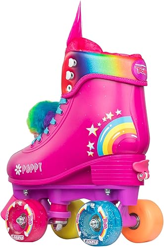 Miniatura 4 de Crazy Skates Patines ajustables de tamaño Trolls, con amapola o púas de Trolls