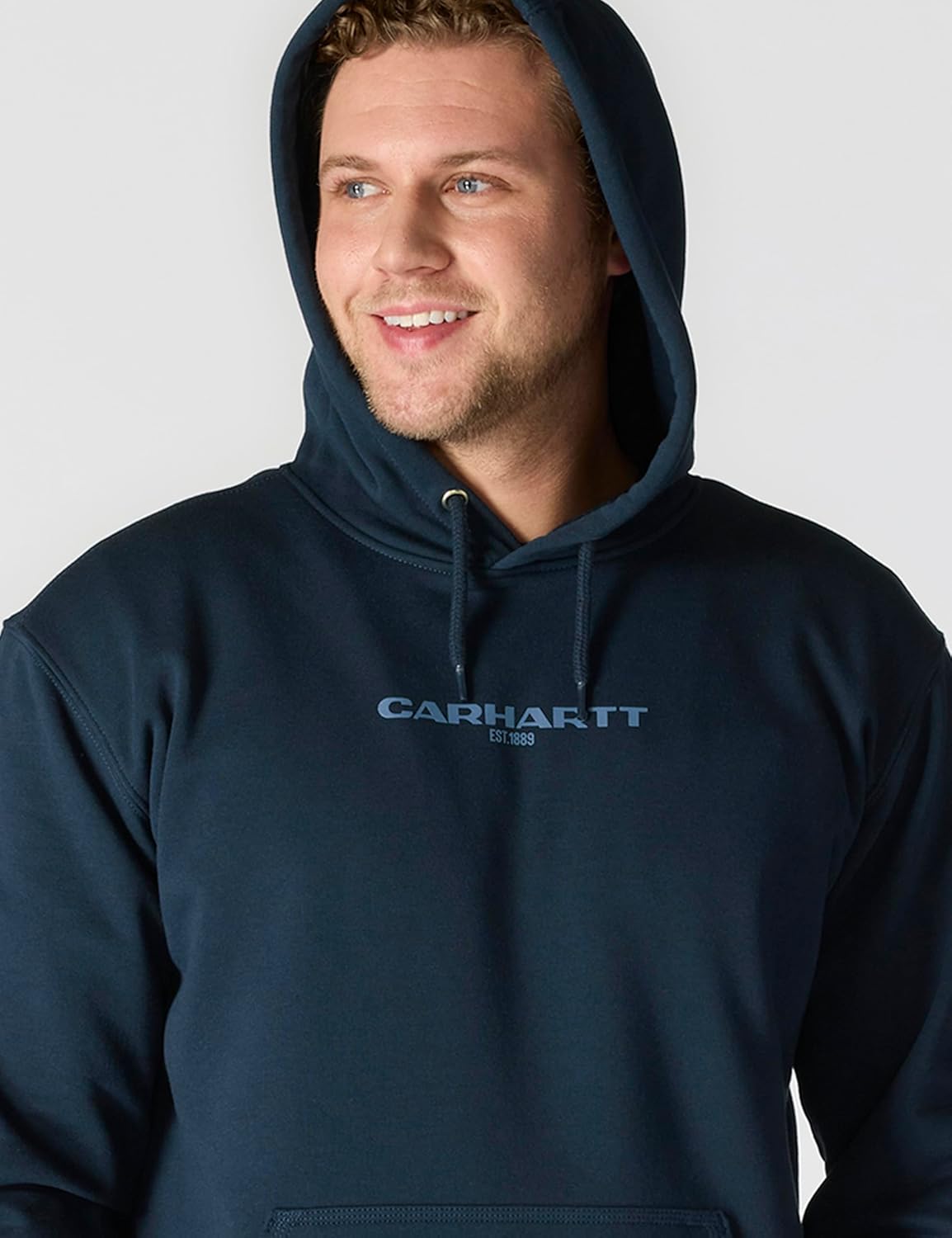 Carhartt Men's Rain Defender Loose Fit Midweight 1889 Graphic Sweatshirt - Image 4