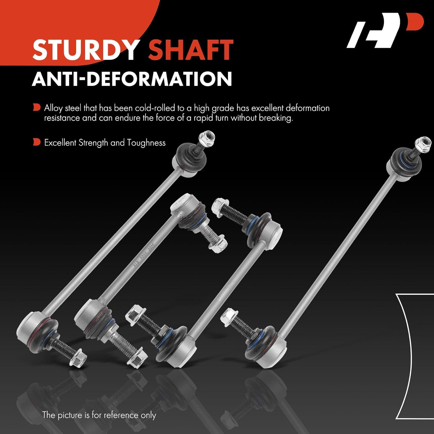 A-Premium Set of 4, Front & Rear Sway Bar Links Kit Stabilizer Bar Links Compatible with Mini Cooper Countryman 2011-2016, Cooper Paceman 2013-2016