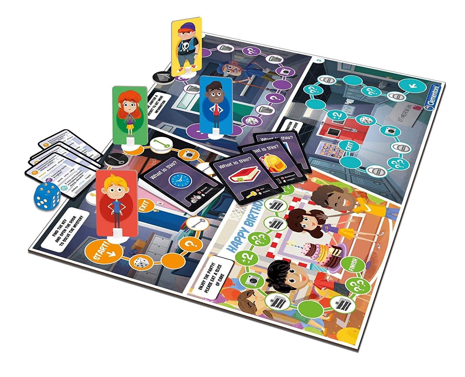 Clementoni Sapientino Mystery English – Gioco Da Tavolo Escape Room Per Imparare L'Inglese (6-10 Anni) - 2