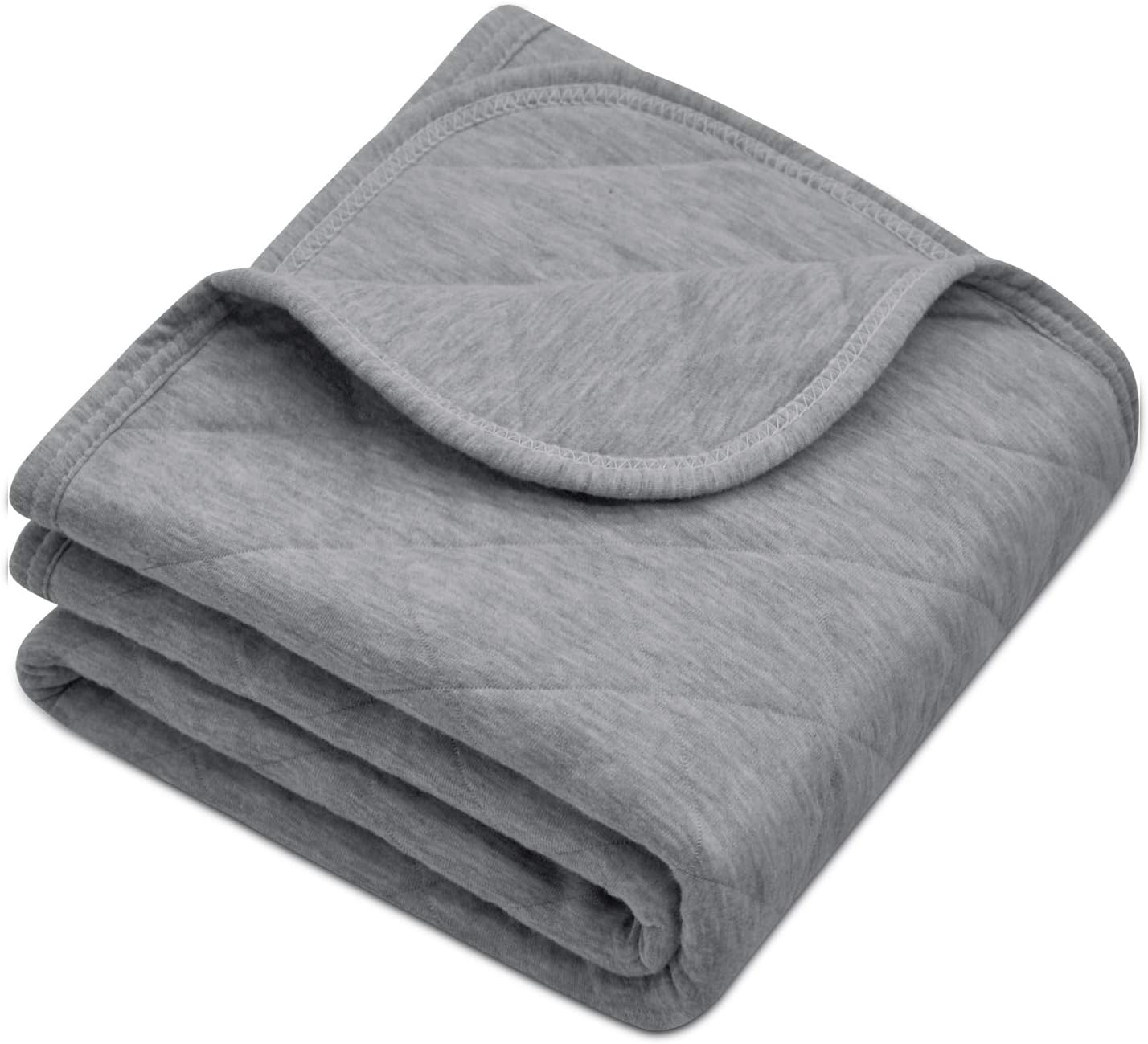 Organic Cotton Baby Blanket for Boys and Girls, Super Soft