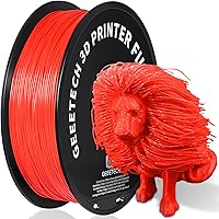 Vista 8 de Geeetech Filamento de ácido poliláctico para impresora 3D, de mármol, 1/16 pulgadas, 2.2 libras, precisión dimensional +/- 0.02 mm, color mármol