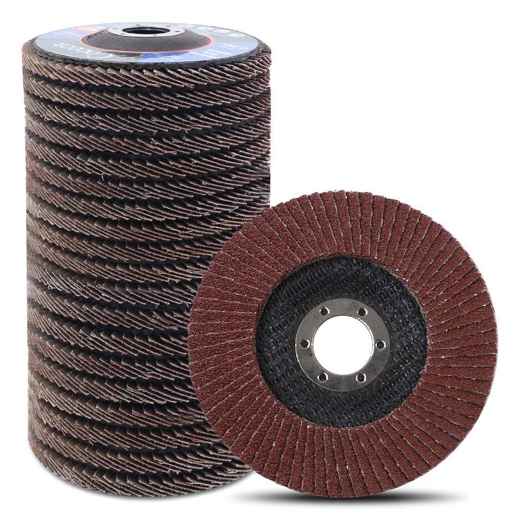 See full amazon price history chart for 5 pcs Flap Discs Sanding Grinding Wheels 4- Inches for Angle Grinder, each grit -2 pcs Aluminum Oxide Abrasive(80 Grits) 5 pcs Flap Discs Sanding Grinding Wheels 4- Inches for Angle Grinder, each grit -2 pcs Aluminum Oxide Abrasive(80 Grits) (B08DK4J7CS) Amazon Price History, Amazon Price Tracker