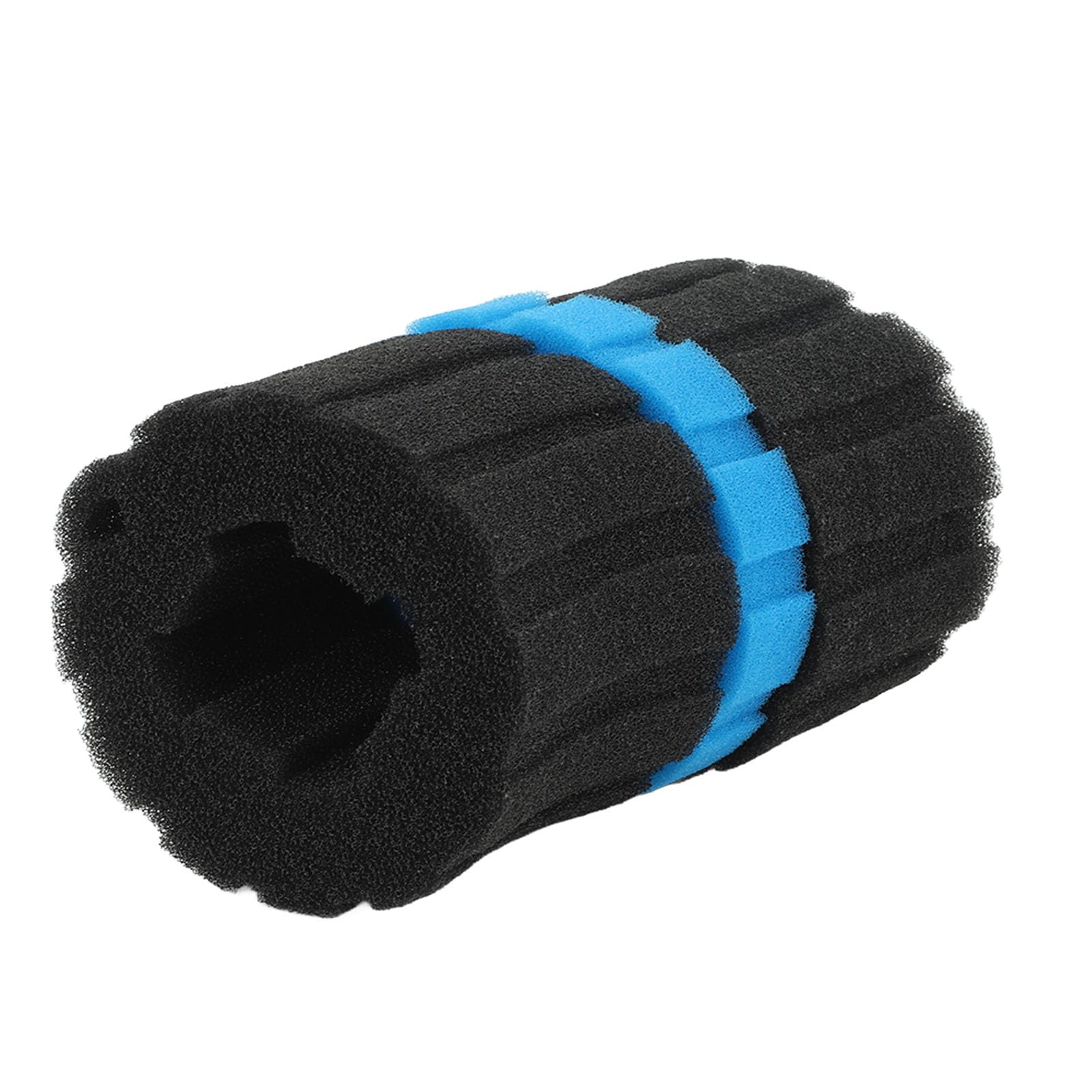 Acouto Schiuma Filtrante di Ricambio per Interni Aquatis per Biopress 1 Spugna Blu Fine 2 Pezzi Spugna Nera Grossolana con Contenitore Riutilizzabile per Acquariofilia Lavabile per Interni Ed Esterni