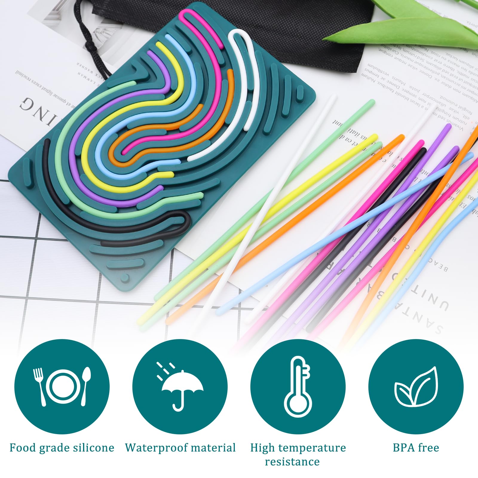 PLANCHE D'ACTIVITÉS SENSORIELLES Montessori pour enfants EUR 4,62