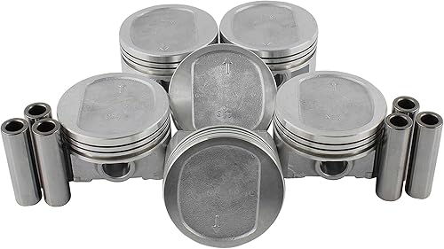 DNJ P1120.30 Juego de pistones de gran tamaño para 1987-1995 JeepCherokee, Comanche, Grand Cherokee, Wagoneer, Wrangler 4.0L OHV L6 12V 242cid