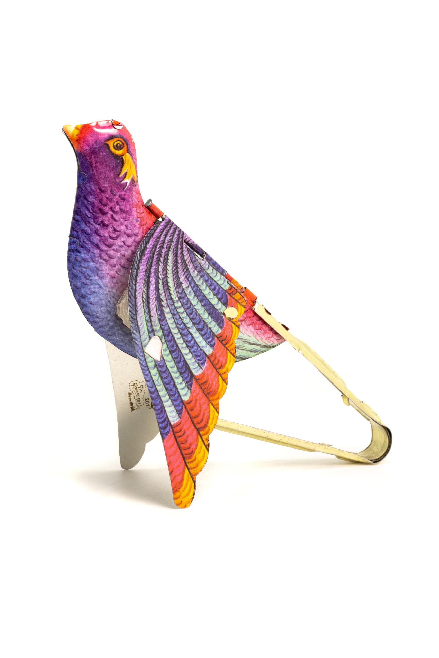 CAPRILO Tiovivo De Hojalata TIOVIVO-PEKIN De 19 Cm, Carrusel De Colección Vintage Fabricado En Japón, Multicolor