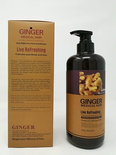 Miniatura 5 de GINGER - Juego de champú y acondicionador médico champú y acondicionador