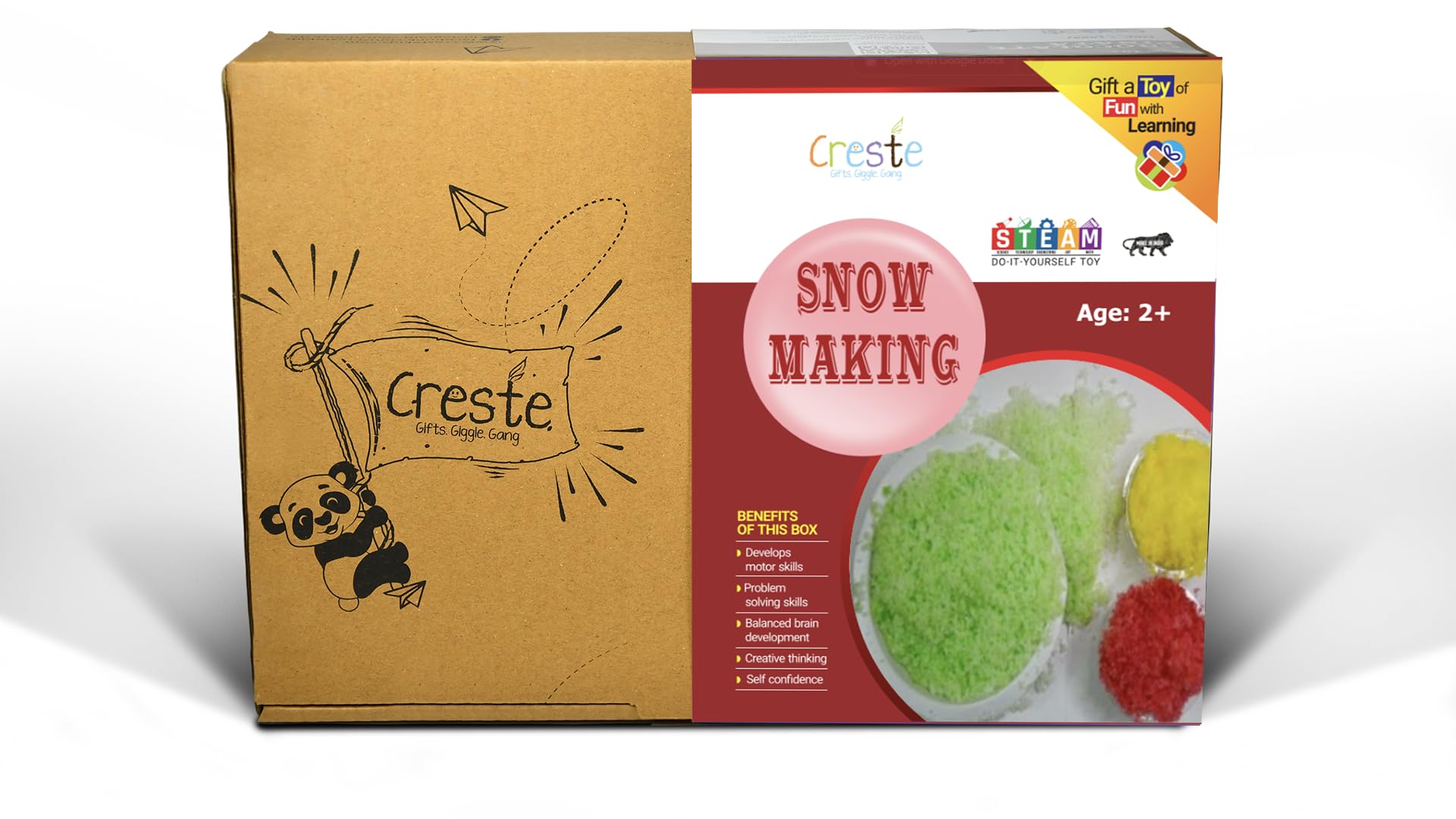 Creste - DIY Snow Making Kit | for 6+Age Group