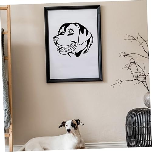 Miniatura 9 de VILLCASE Serigrafía adhesiva, pintura reutilizable, plantillas de dibujo de seda para perros, plantillas de manualidades reutilizables, marcadores