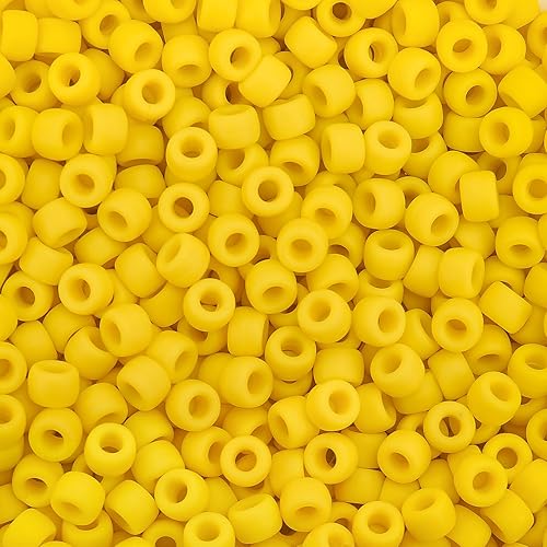 Miniatura 7 de 300 piezas de cuentas de pony de silicona para trenzar el cabello, colores negros 6 * 9 mm cuentas de kandi suaves para hacer pulseras, bolígrafos