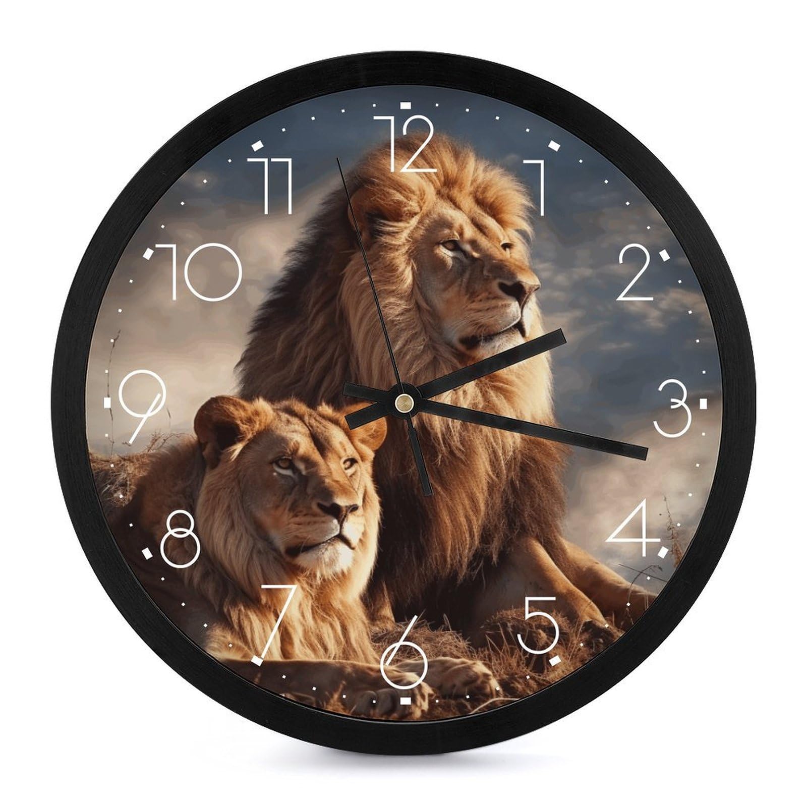 Horloge murale moderne silencieuse pour chambre sans bruit de tic-tac