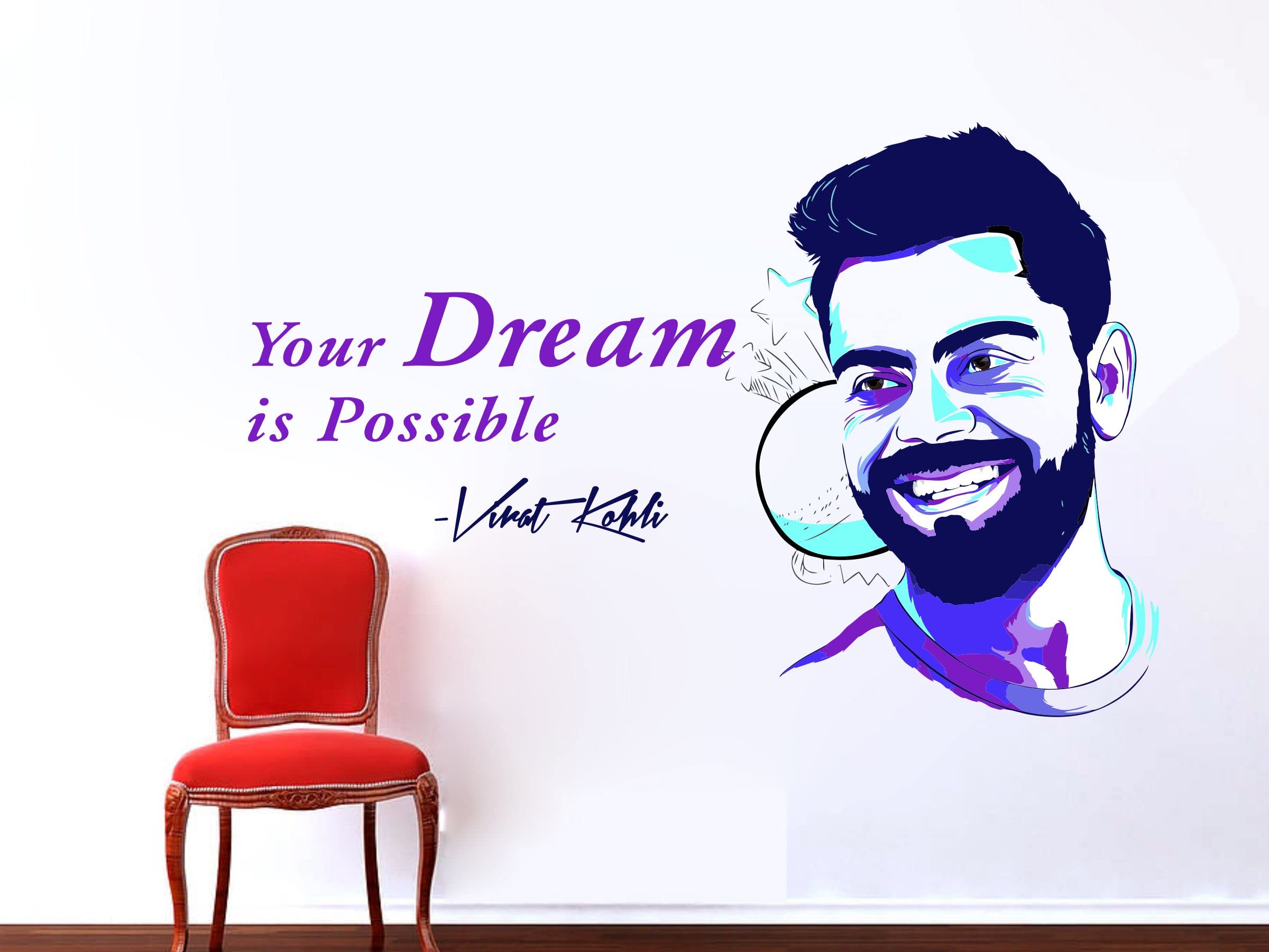 Design Zoo Dream is Possible Kohli Wall Sticker