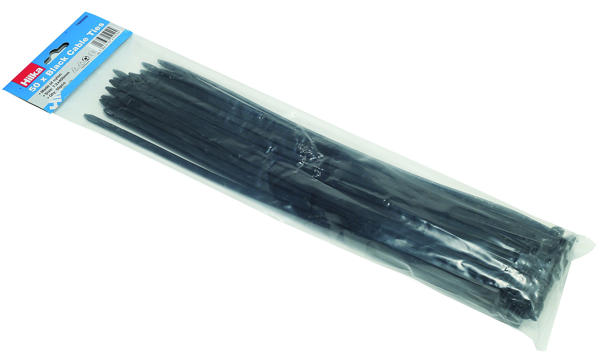 Hilka 79250400 Cable Ties Black
