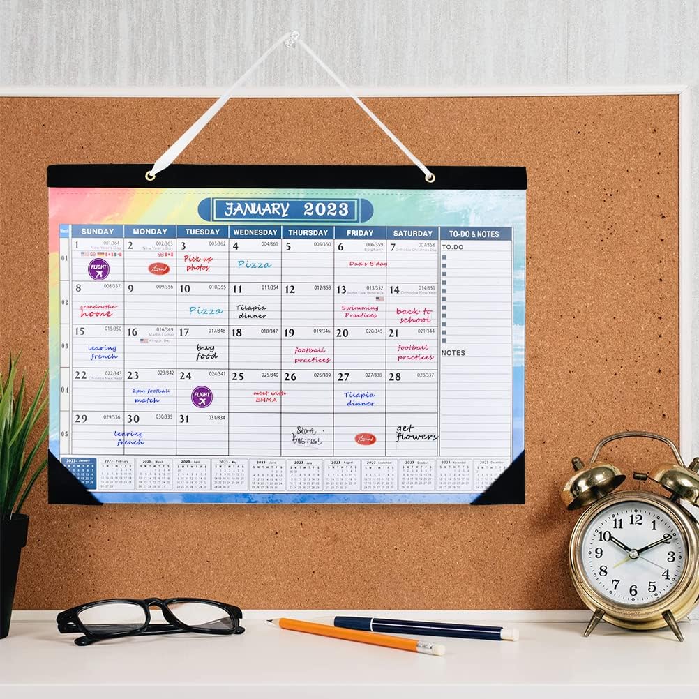 2023 Home Planner Family Calendar Large Family Calendar 2023 runs Now