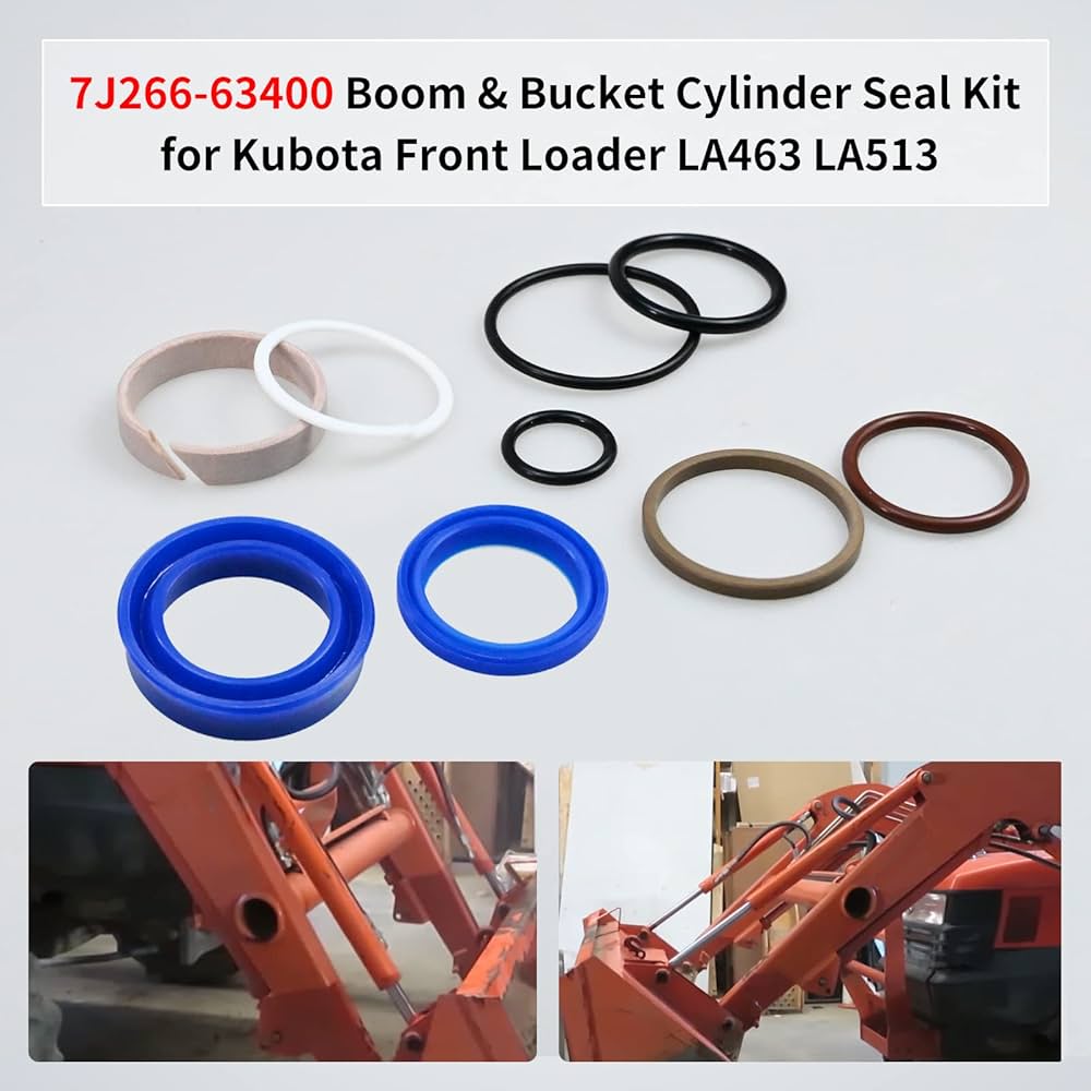 7J266-63400 Boom & Bucket Cylinder Seal Kit Compatible With