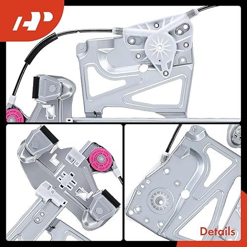 Miniatura 7 de A-Premium Elevalunas eléctrico sin repuesto de motor para Cadillac DeVille 2000-2005 Delantero derecho lado del pasajero
