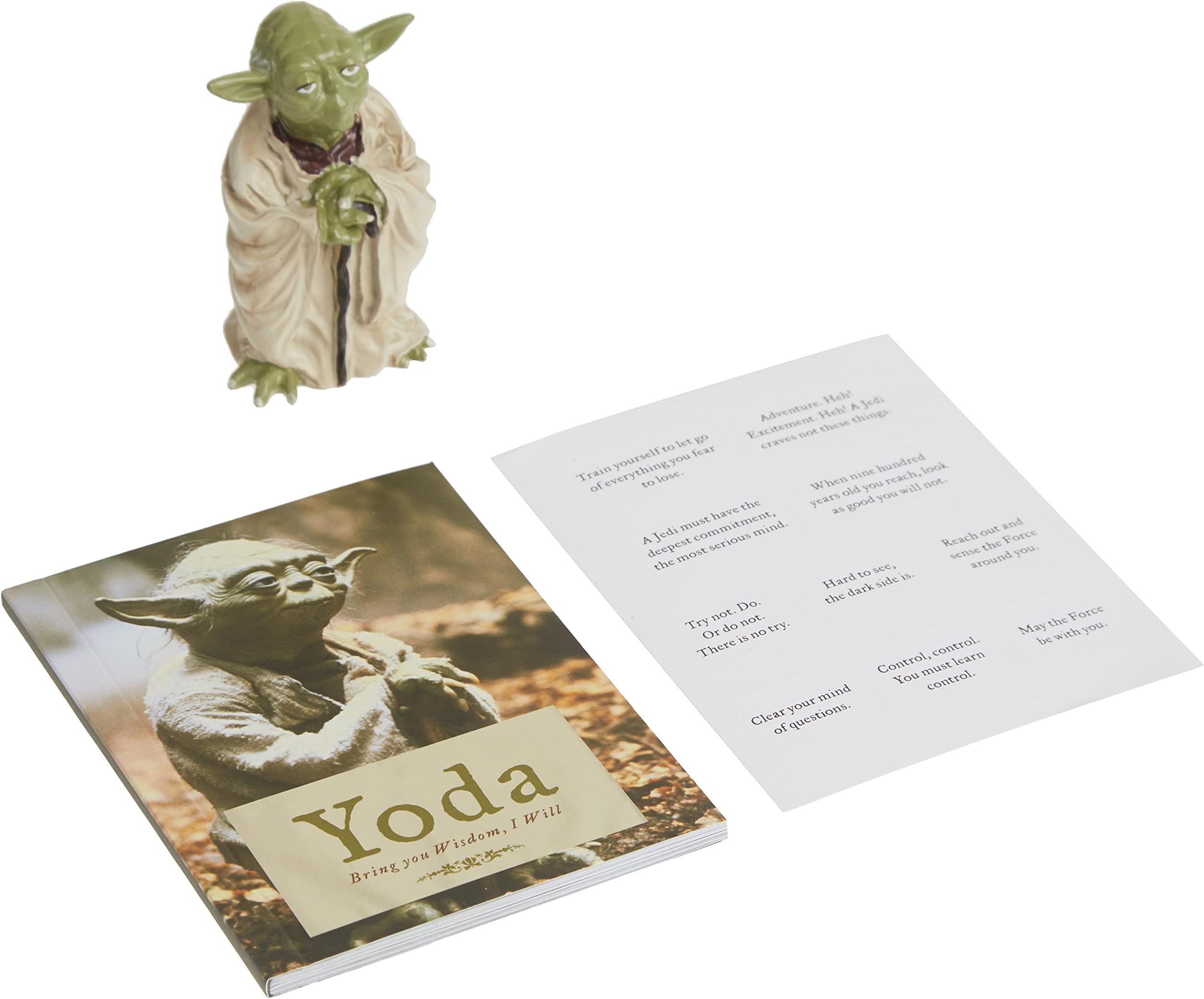 Chronicle Books Star Wars Yoda: Bring You Wisdom, I Will.: (Star Wars Figurine, Wisdom Cards, Inspirational Booklet)