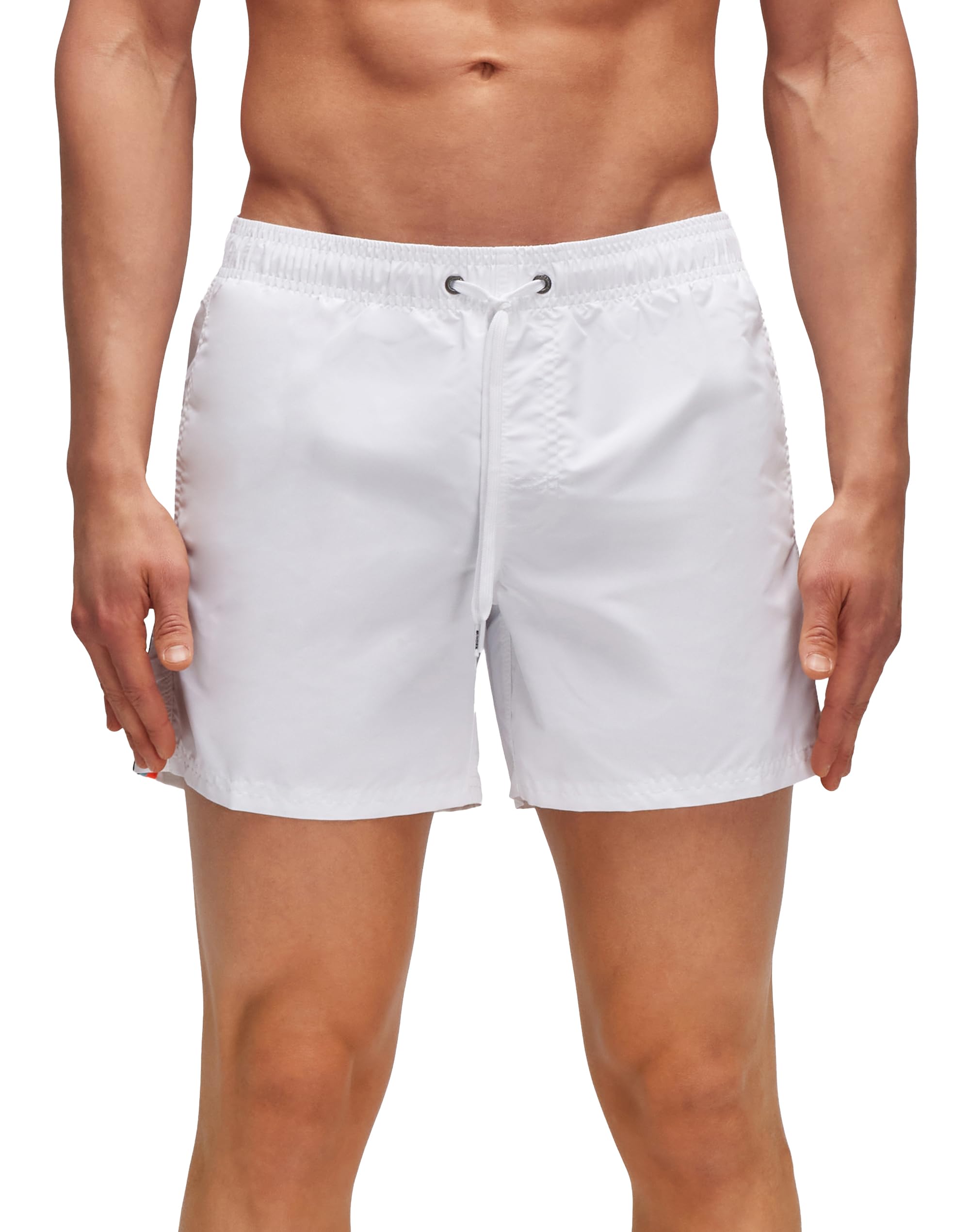 SUNDEK Boardshort, Costume da Bagno Corto, Vita Elasticata Iconic taffetà