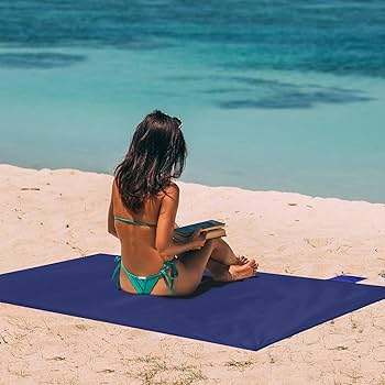 Amazon.co.jp: Odoland 防水防砂 レジャーシート 70x110cm ビーチ