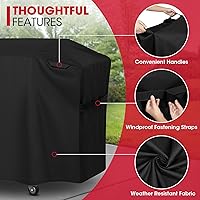 Vista 7 de Unicook - Cubierta de parrilla de 70 pulgadas para parrilla Blackstone ProSeries de 36 pulgadas, cubierta de parrilla plana grande resistente al