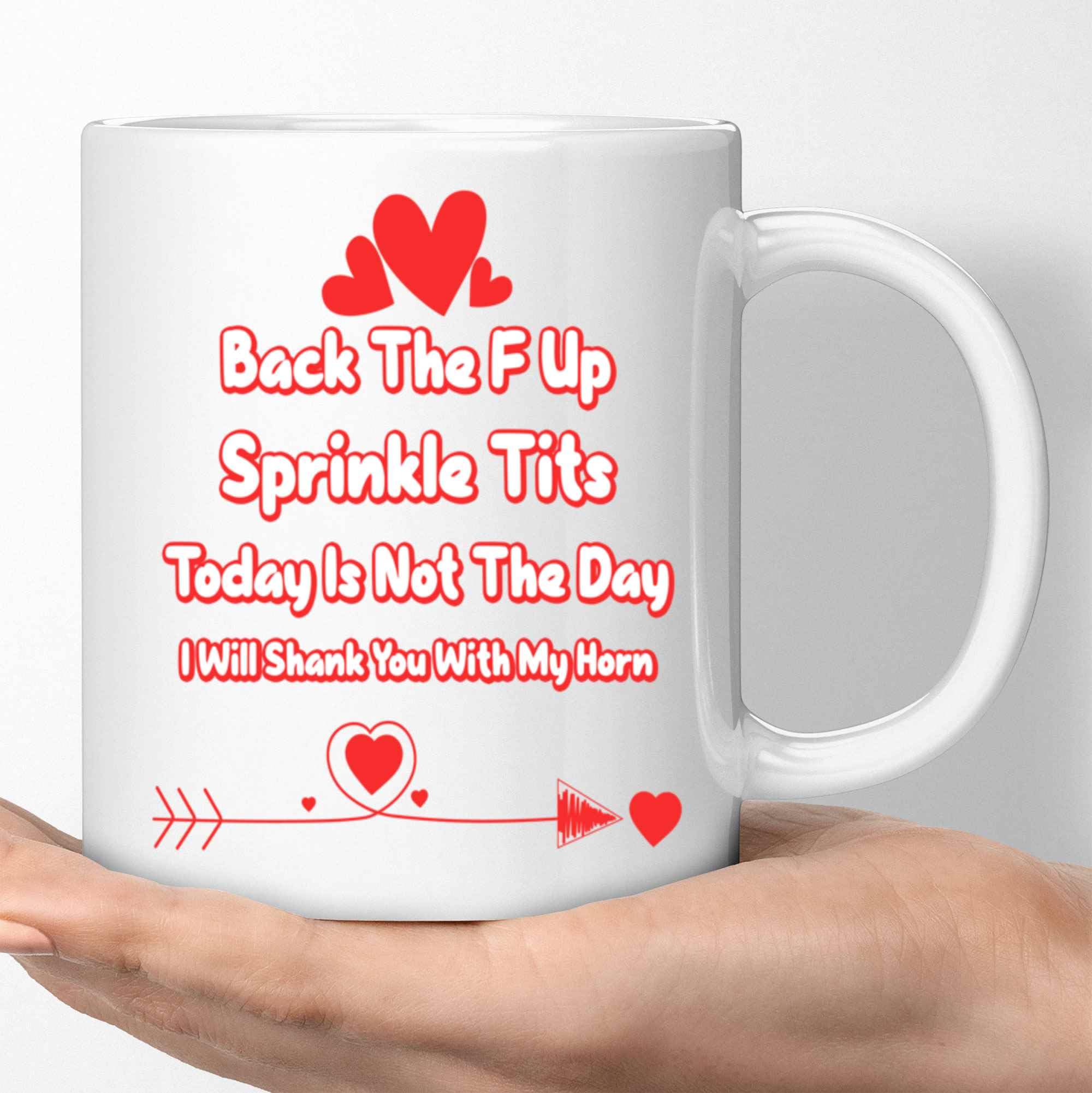 Humorous Gift for Friends, an Ideal Birthday Present for a Brother - Don't Be a Laughing Stock Funny Joke Quote on a Large 11 Oz White Ceramic Coffee Mug