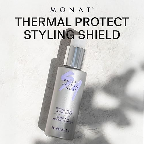 Miniatura 4 de MONAT Studio One Thermal Protect Styling Shield - Protector térmico para productos de peinado del cabello. Protección térmica para cabello contra el