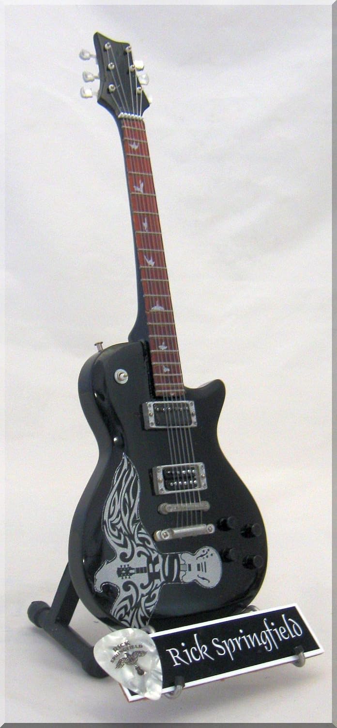 Jessie's Girl Miniature Guitar Hawk w/Guitar Pick