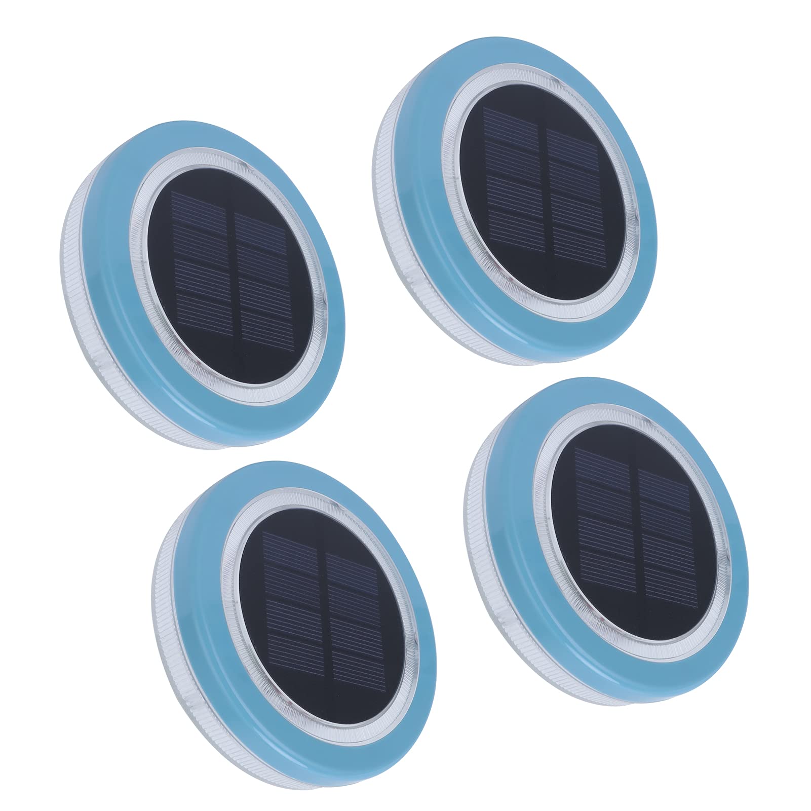 Schwimmbadzubehör – 4 Solar-Schwimmleuchten für Pool und Teich – helles Licht und energiesparende Funktion