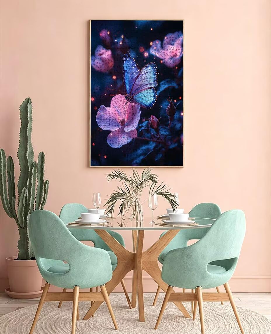 Puzzle 5000 sztuk, bukiet motyli dla dorosłych 5000, puzzle klasyczne edukacyjne, drewniane puzzle, niemożliwe wyzwanie, do dekoracji ścian domu, prezent BXHZW1-386