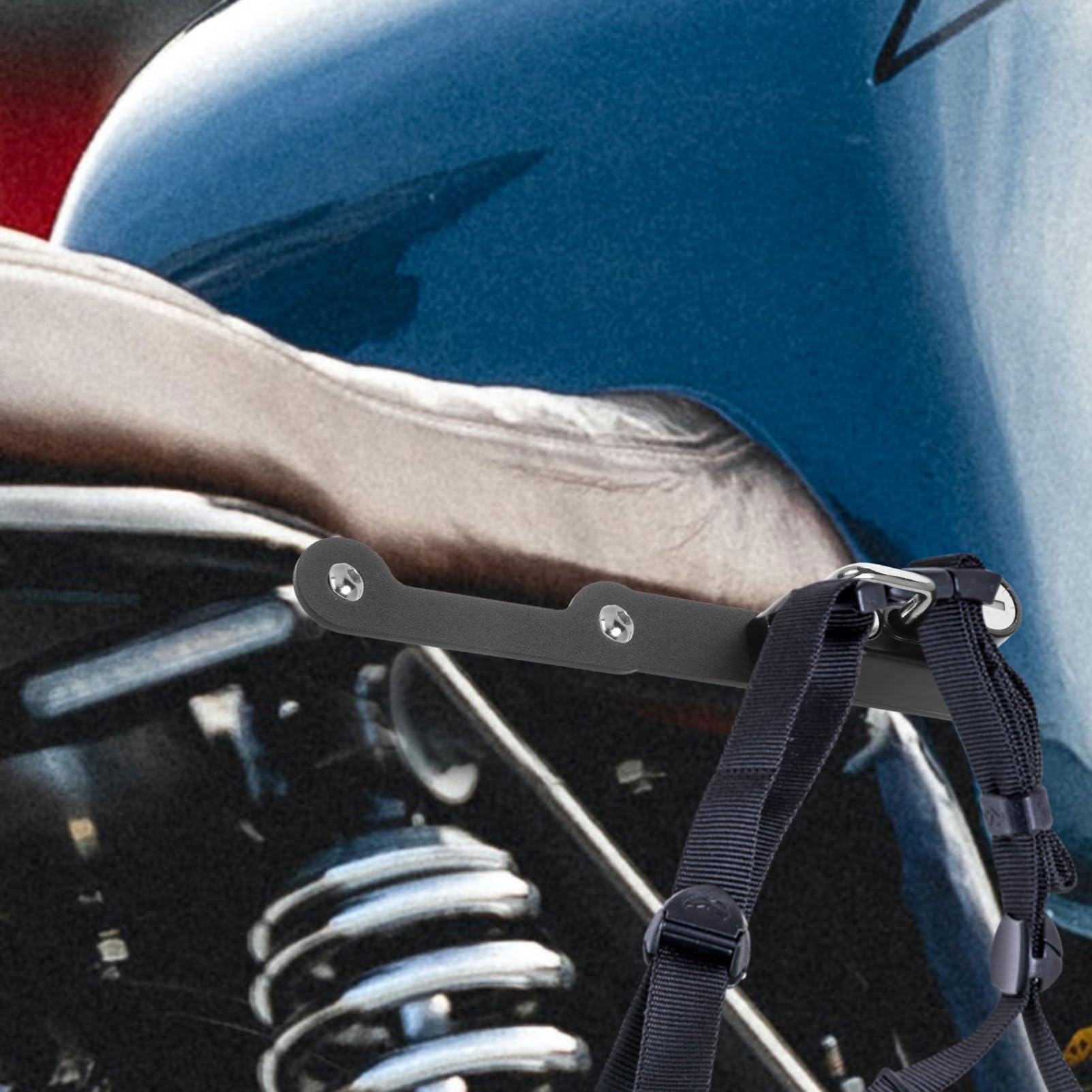 Antivol pour Casque de Moto Antivol de Sécurité pour Casque de Vélo Cadenas de Protection