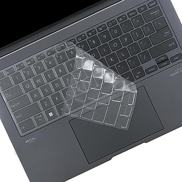 MUBUY Keyboard Cover Skin for ASUS Zenbook 14 OLED UX3405 & ZenBook Flip 14 UP3404,ZenBook 14X UX3404,ZenBook Pro UX6404, ZenBook UM3406 14 inch Laptop US Keyboard Cover-TPU