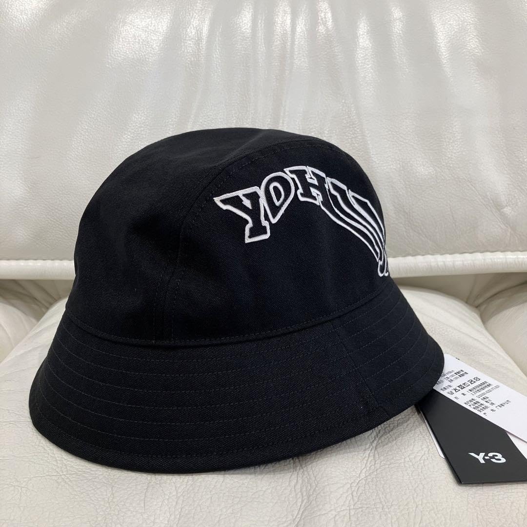 Amazon.co.jp: Yohji Yamamoto Y-3 ワイスリー バケットハット 