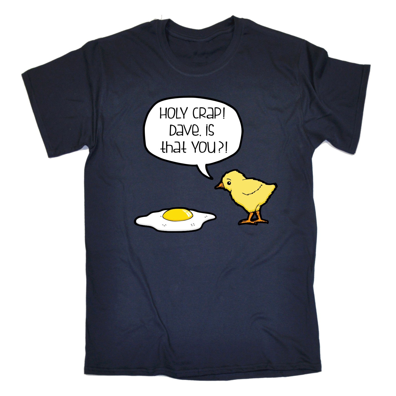 123tFunny Novelty - Men's Holy Crap Dave is That You T-Shirt