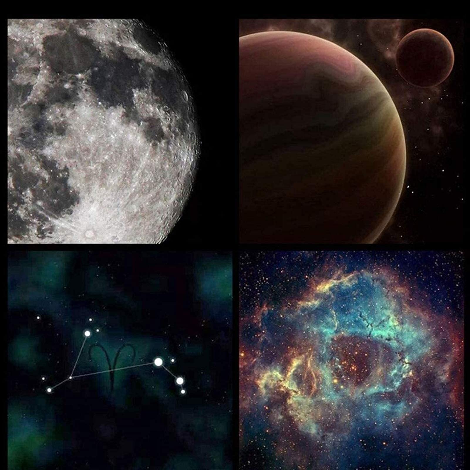 Yot Telescopio Astronómico Telescopio Reflector para Niños Telescopio De Viaje con Trípode para Observar La Luna