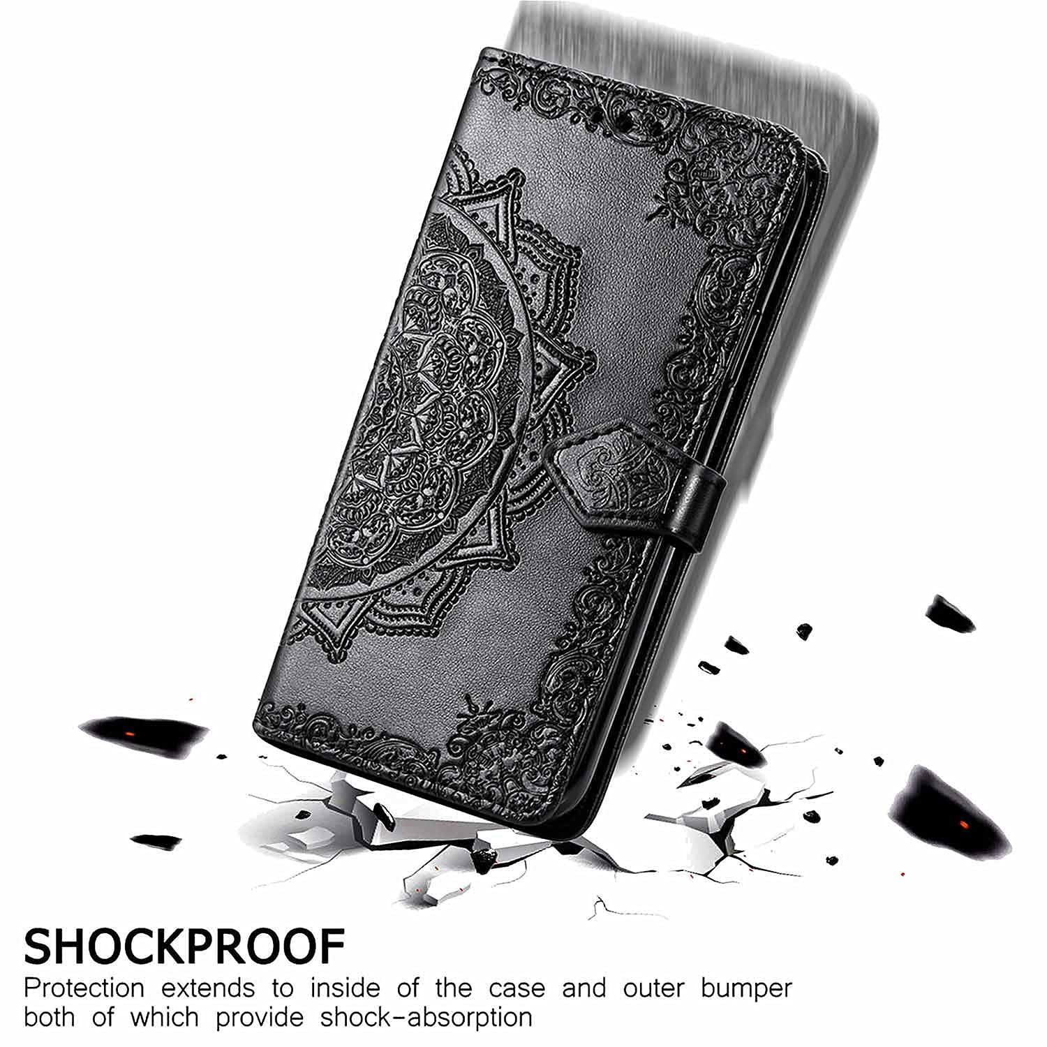 WEIOU Leather Folio Cover per OPPO Reno 4Z 5G (Reno4 Z