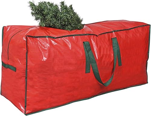 Bolsa de almacenamiento para árbol de Navidad artificial de la marca Propik Bolsa de almacenamiento con asas 65 x 15 x 30 pulgadas Con elegante