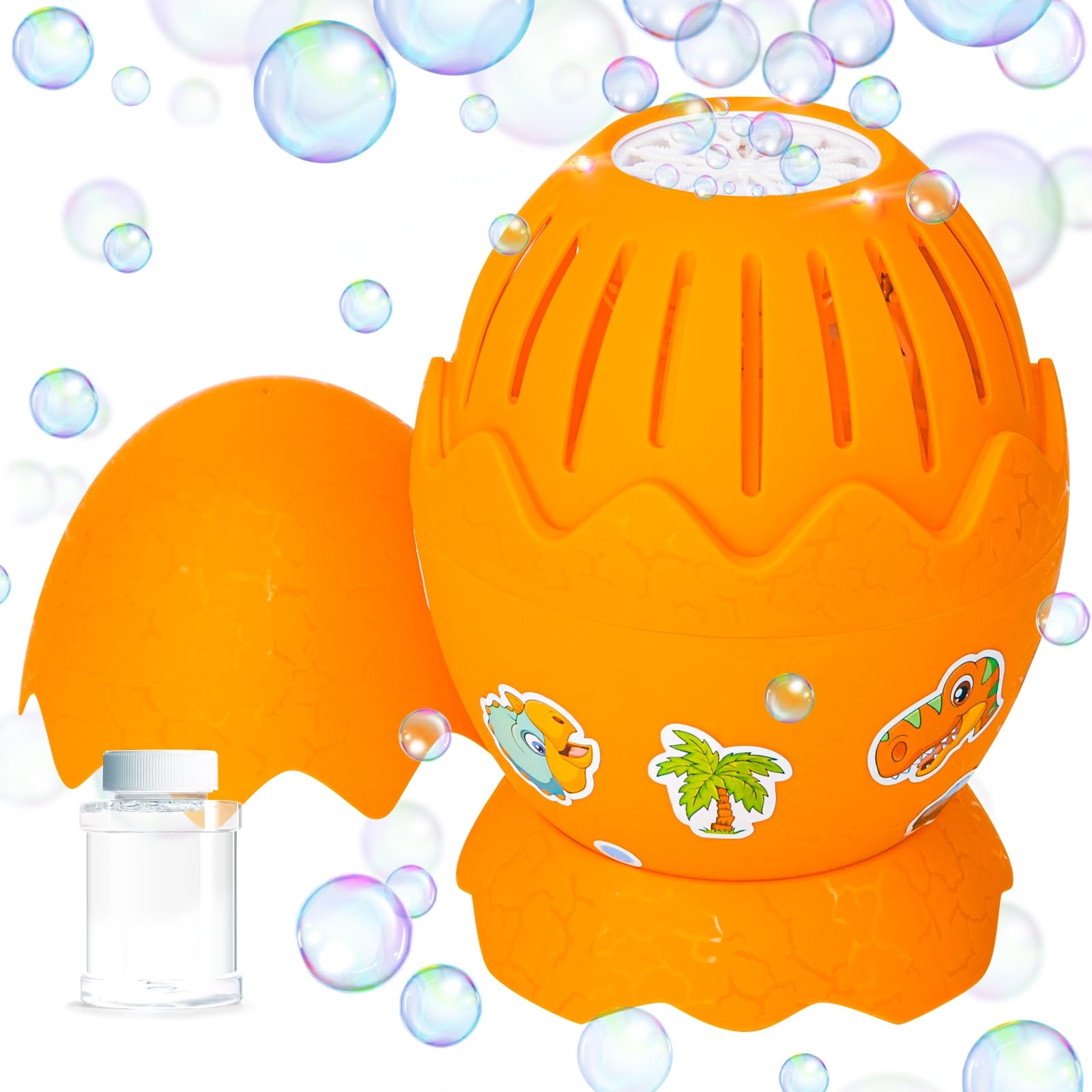 Dinosaur Easter Egg Bubble Machine Bubble Maker Blower With