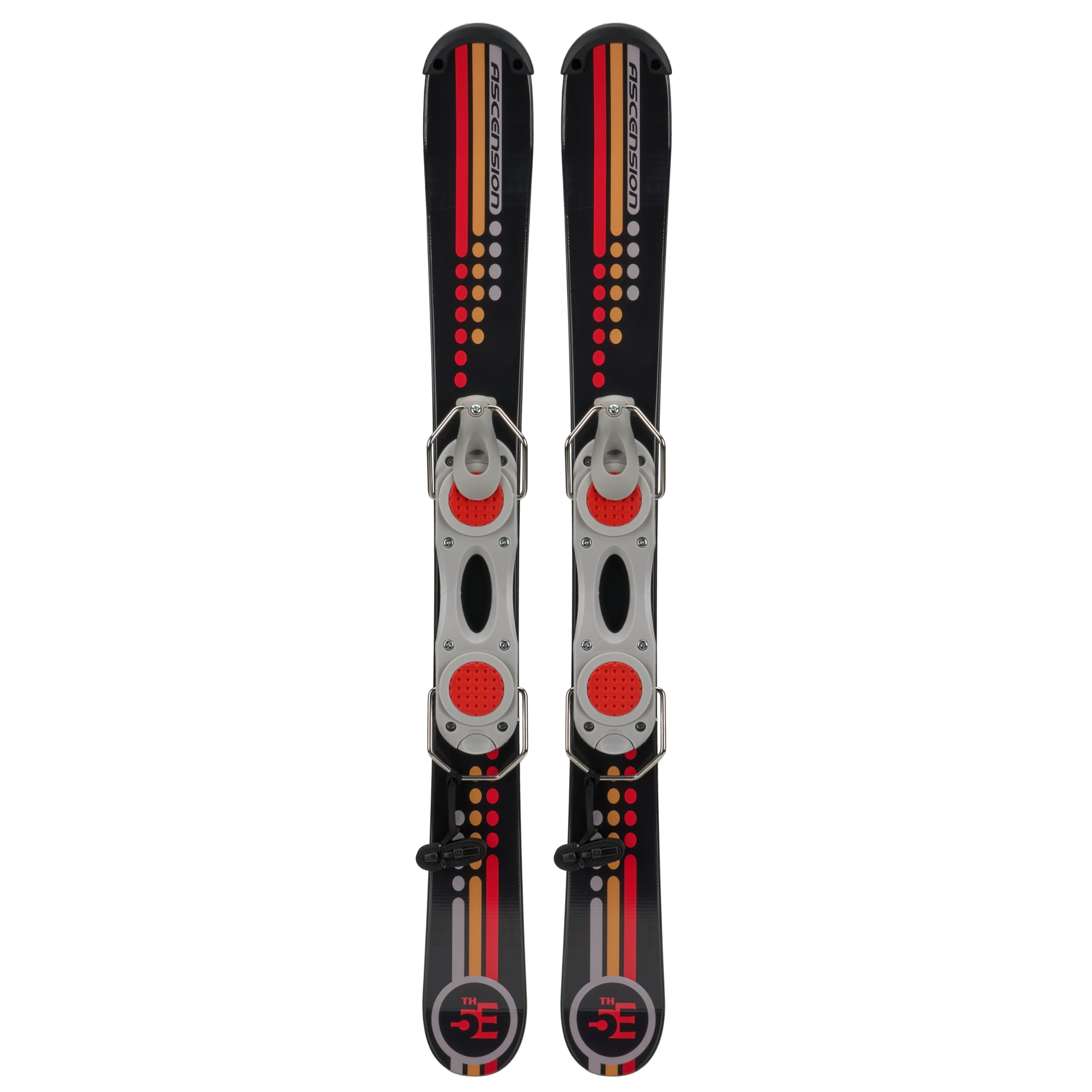 5th Element Ascension Ski Blades, Ski Boards, Snow Blades for Men and Adult with Adjustable bindings -Twin Tip Freestyle Mini Skis Short Skis -for Tricks, All Mountain Snow Skiing