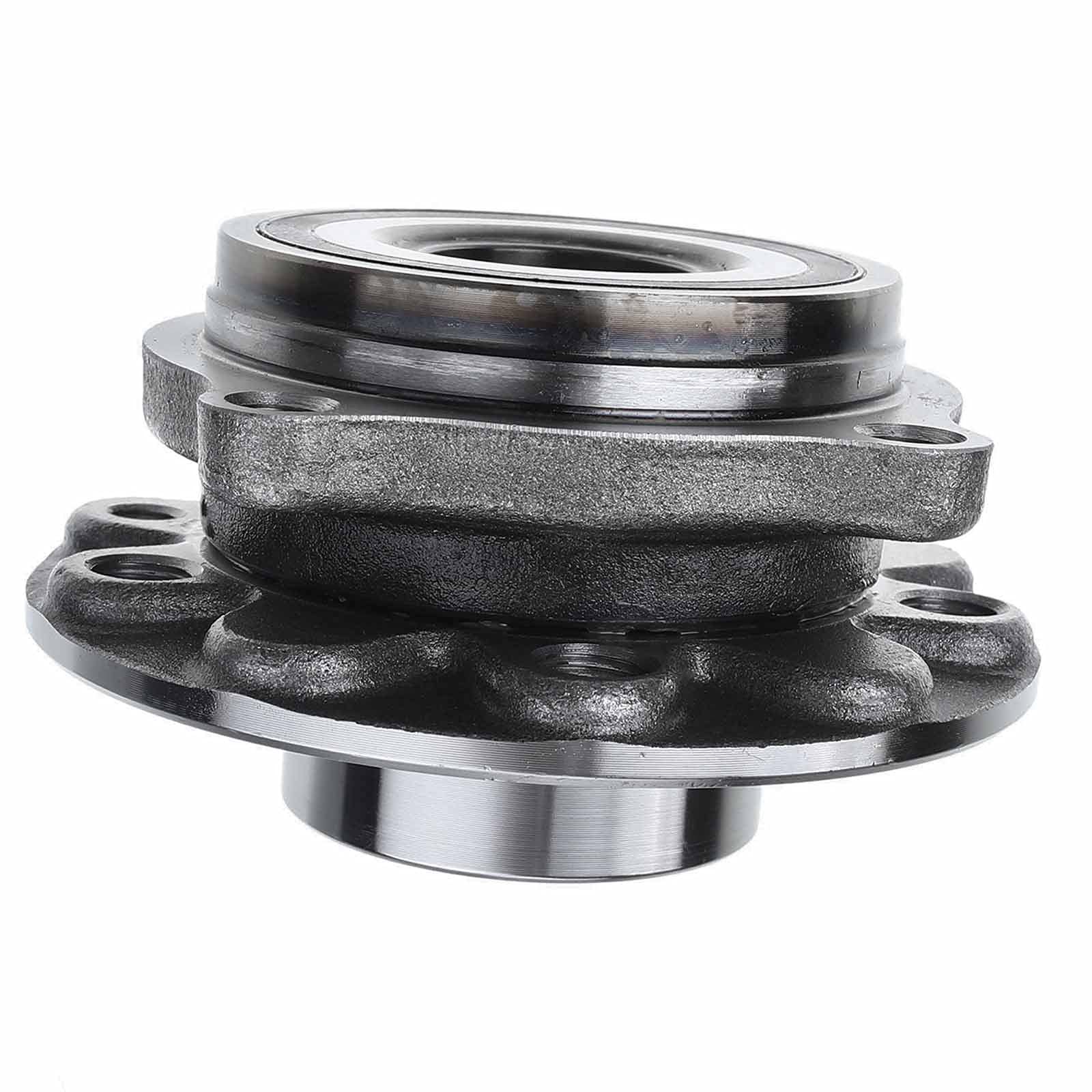 Frankberg Set di 2 cuscinetti ruota anteriori con anello magnetico ABS | davanti Con anello magnetico Sensore di velocità ABS Sensore di velocità ABS Ruota flangiata ⌀135
